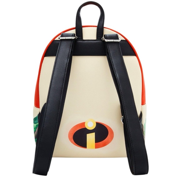 NEW Loungefly Disney Pixar The Incredibles Family Movie Mini Backpack - Picture 3 of 4